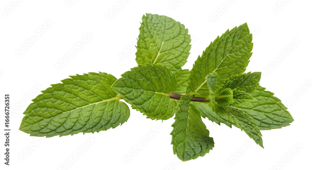 Isolated Fresh Mint Isolated Fresh Mint