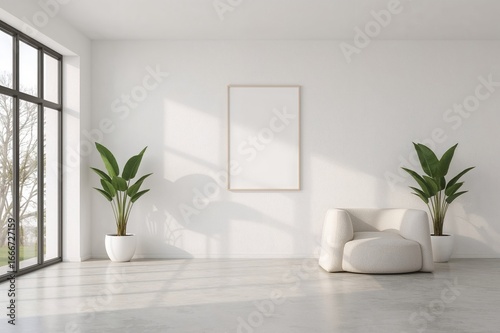 A modern, bright, minimalis...
