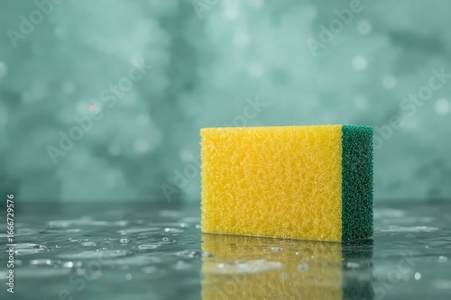 Yellow synthetic kitchen sp...