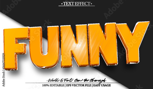 Funny Humor Laugh Comedy Text Effect Editable Alphabet