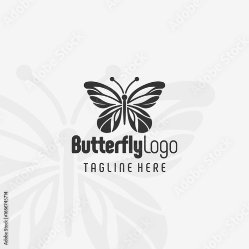Original Butterfly Wings Logo Design