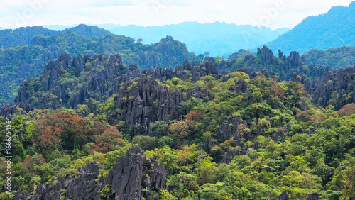 World Natural Heritage Site Hin Nam No in LAOS