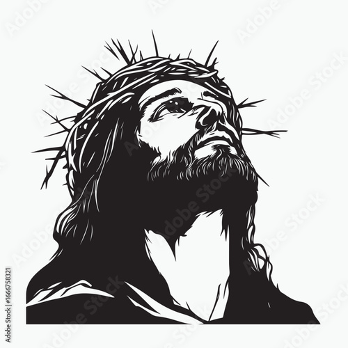 savior vector illustration