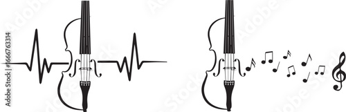 Violin  bundle vector file free download | Any changes can be possible