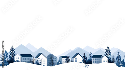 Portland city skyline colorful vector illustration. Travel poster