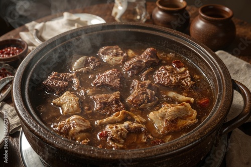 Wallpaper Mural Various meats like beef bone, mutton, tripe, and brisket are simmered in a rich broth. Torontodigital.ca