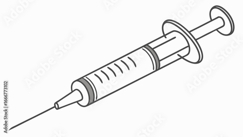 syringe with needle