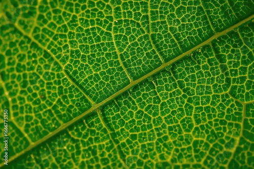 A lush garden bursting with vivid hues, where I admired the delicate intricacies of a leaf in a breathtaking close-up macro, unveiling nature's marvels