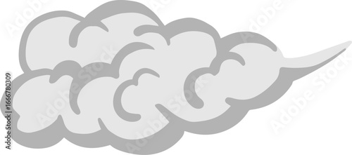 Steam Car Smoke Effect Cloud Comic Icon