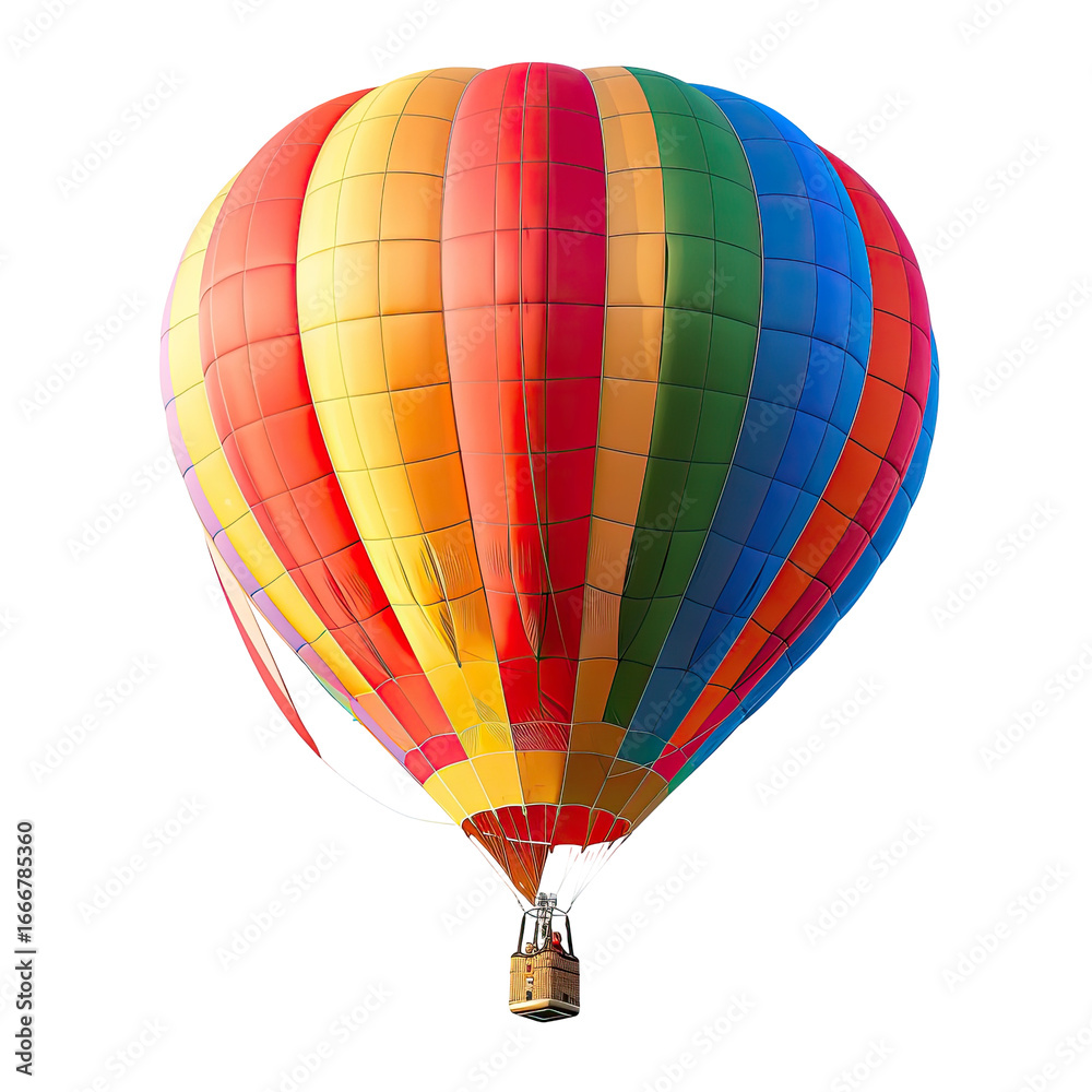 Fototapeta premium Colorful Hot Air Balloon