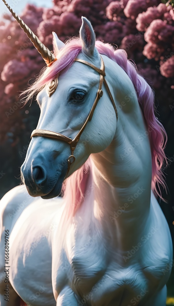 Fototapeta premium Potrait of unicorn