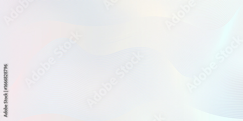 Premium background design with white line pattern (texture) in luxury pastel colour. Abstract horizontal vector template for business banner, formal backdrop, prestigious voucher. Eps10