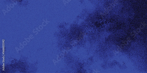 Abstract textured grunge effect in royal blue ideal for backgrounds and digital design projects with a subtle grain appearance