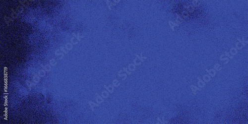 Abstract blue textured background with grungy spray effect for artistic design