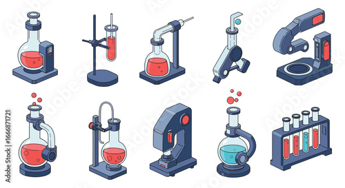 Laboratory equipment and tools for scientific experiments and research