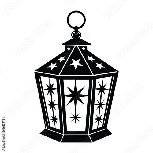 lantern isolated on white background