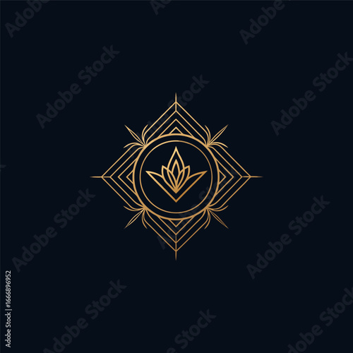 luxury abstract logo design.