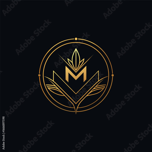 luxury abstract logo design.