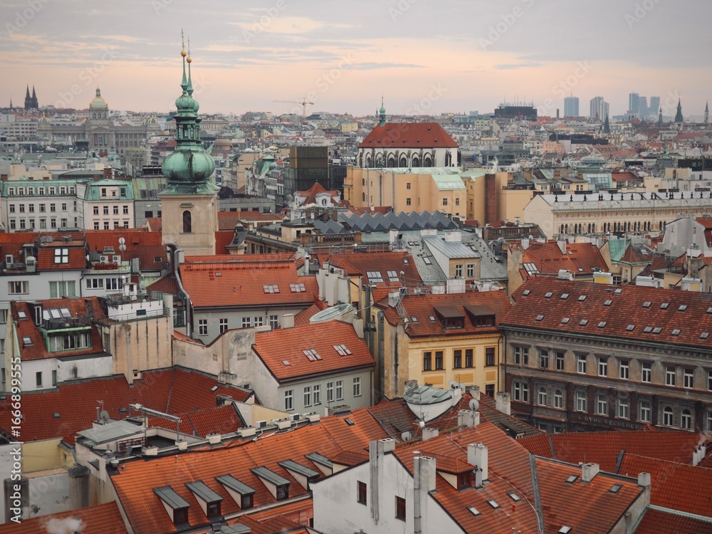 Obraz premium view of prague