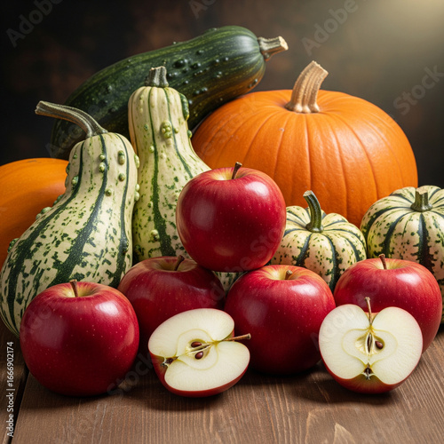 still life with vegetables