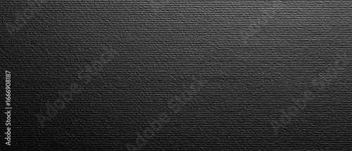 Ultrawide High Quality Close-Up Texture Of Black Paper