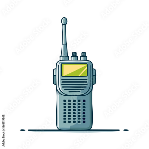 Isolated Vector Walkie Talkie for Communication Radio