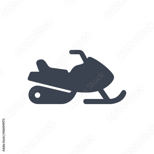 Motorized Snow Winter Vehicle icon