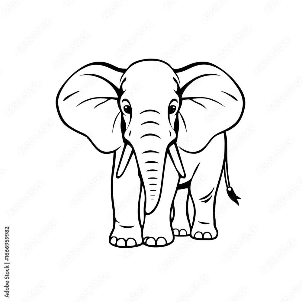 Fototapeta premium Elephant 229