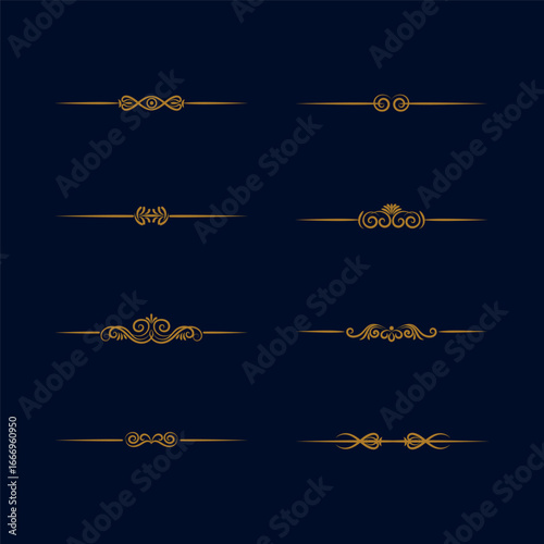 Luxury artistic floral ornament design 