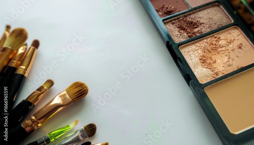 Soft Glow Makeup Flatlay