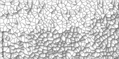 Seamless pattern with 3d shapes vector Vintage Illustration. Seamless pattern with 3d shapes vector Vintage Illustration. White abstract broken glass geometric retro tiles seamless patter .