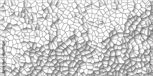 Seamless pattern with 3d shapes vector Vintage Illustration. Seamless pattern with 3d shapes vector Vintage Illustration. White abstract broken glass geometric retro tiles seamless patter .