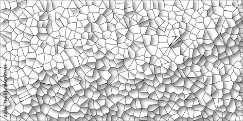 Seamless pattern with 3d shapes vector Vintage Illustration. Seamless pattern with 3d shapes vector Vintage Illustration. White abstract broken glass geometric retro tiles seamless patter .