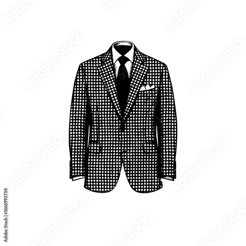 Explore sophisticated men's fashion with this stylish blazer and tie combination for a formal look