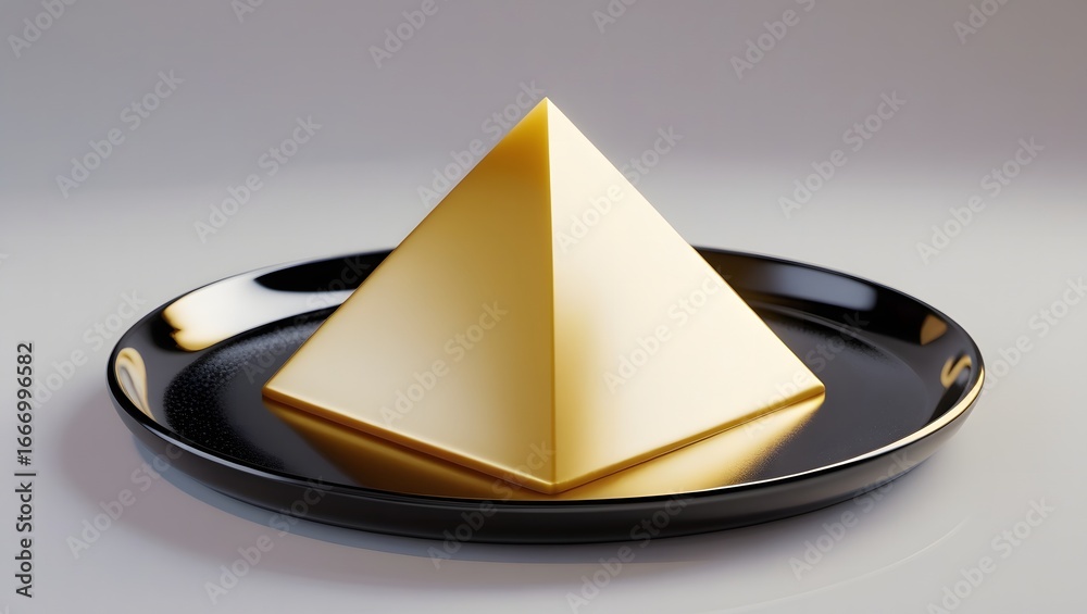 Fototapeta premium Golden Pyramid