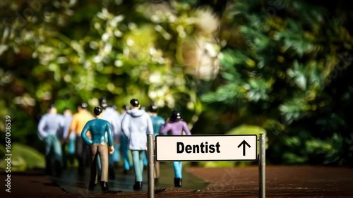 Signposts the direct way to dentist