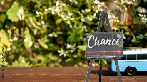 Signposts the direct way to Chance