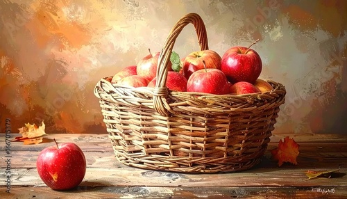basket, fruit, apple, food, apples, crate of fruit, crate of apples, red, healthy, ripe, isolated, fresh, autumn, organic, white, sweet, vegetarian, delicious, harvest, wicker, juicy, nature, diet, co