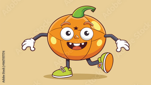 Cartoon illustration of a character with a surprised expression wide eyes and open mouth conveying shock or astonishment