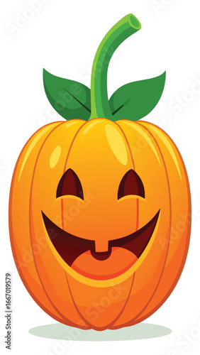 Digitally rendered graphic design featuring a joyful and expressive humanoid character in vibrant colors