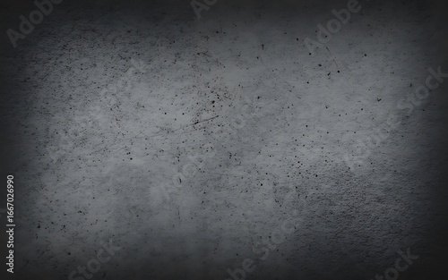 Textured dark gray concrete background with subtle purple hues and vignette effect