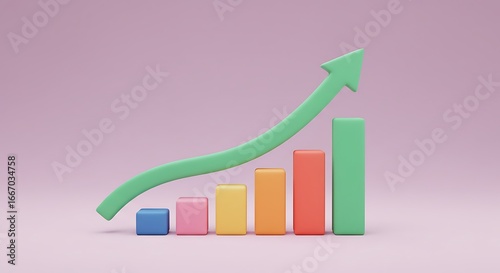 Free Download Business Growth Chart Upward Trend Indicates Success. - GFXLoad