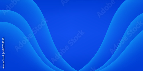 Modern background template with light blue and blue gradient, circle effect, suitable for background, wallpaper, home screen, theme. vector eps 10