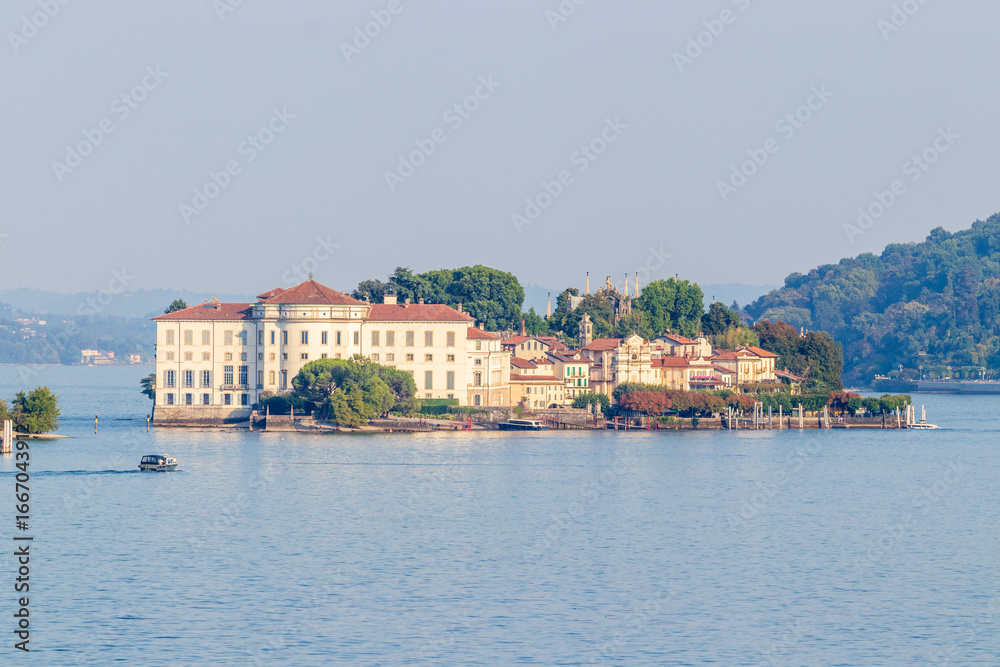 Fototapeta premium Borromean island isola bella on Lake Maggiore italy