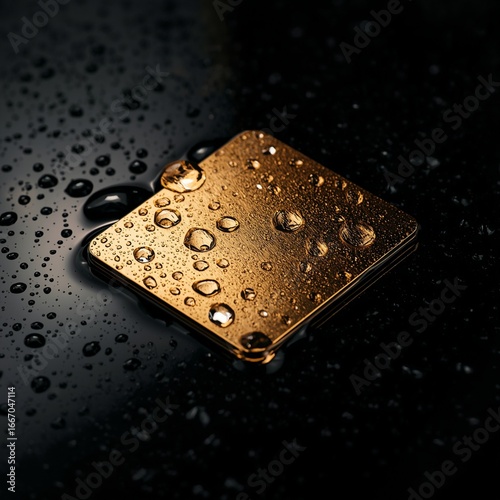 golden jewelry box