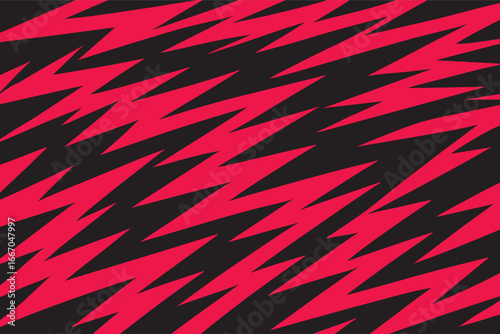 Abstract pink and black lightning pattern,Hot pink and black jagged zigzag abstract background