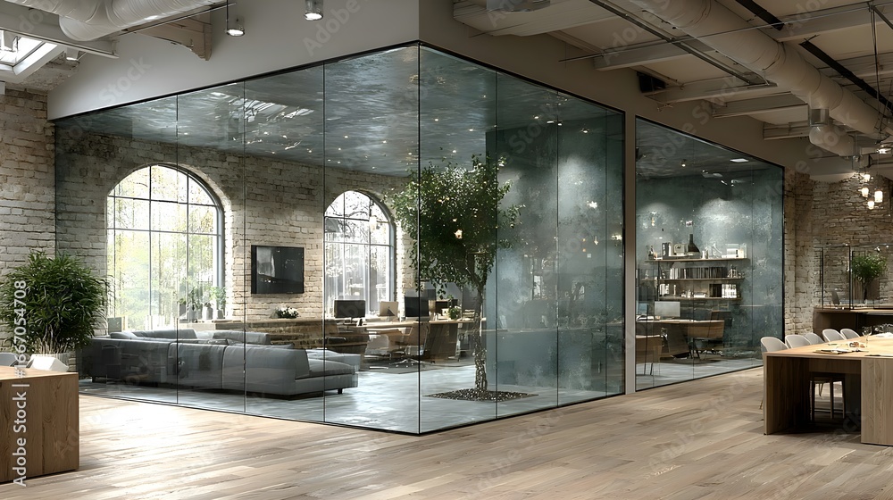 Obraz premium modern office interior