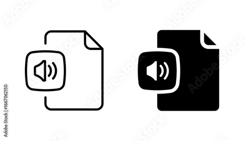 Audio file icon