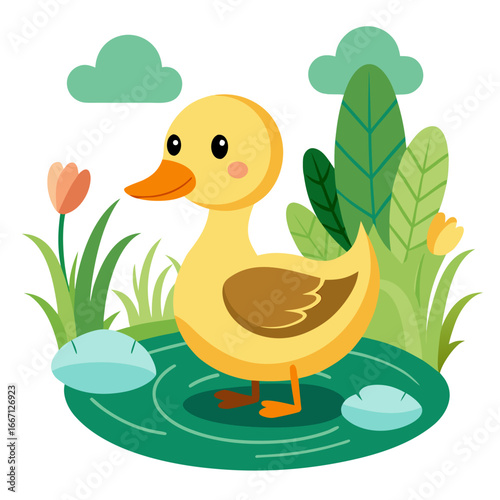 duck and ducklings