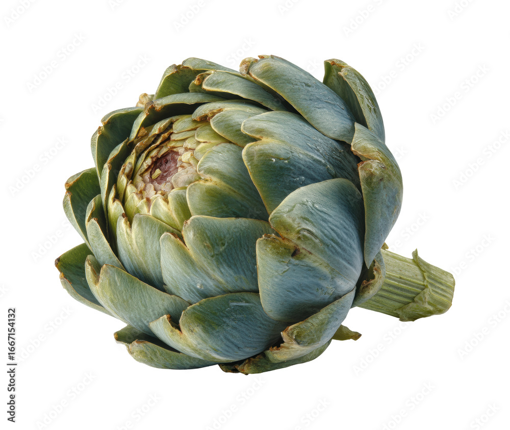 Obraz premium Artichoke preparation techniques kitchen food guide home, isolated on transparent background, png